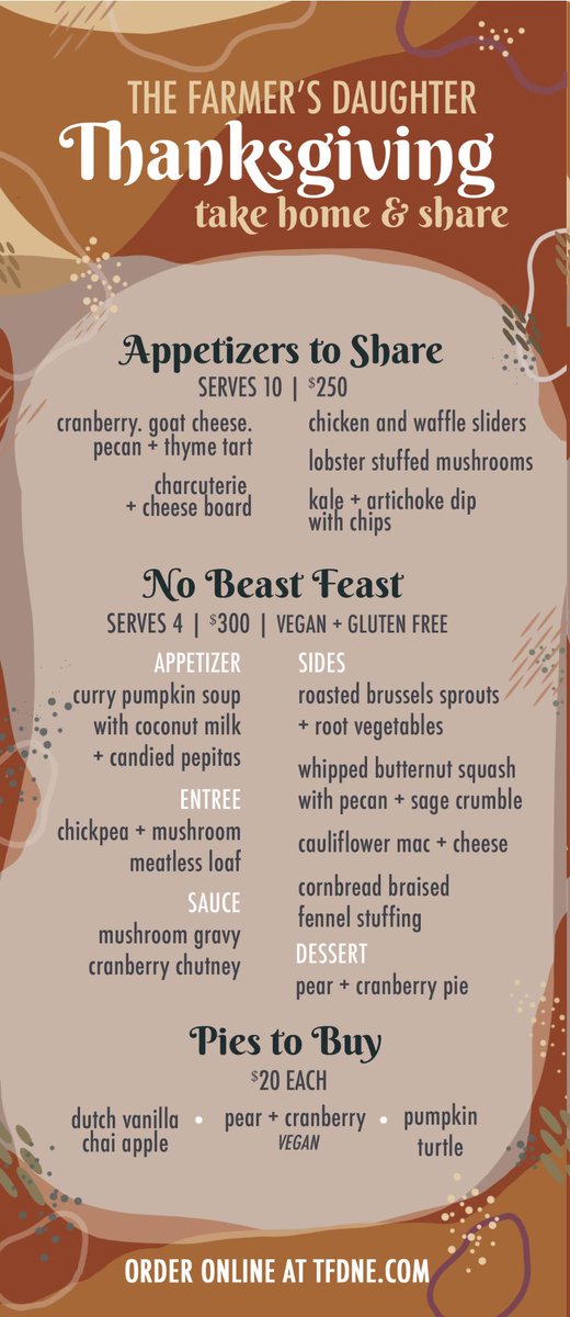 tfdeastonsud's tweet photo. Order your #thanksgiving packages at https://t.co/LWOARWKDiO https://t.co/YwAdr9HiLK