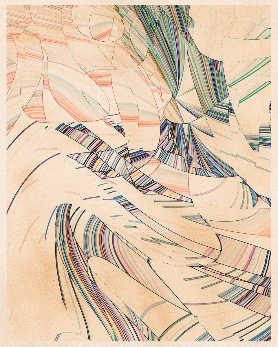QuantumVariant's tweet photo. Waveform Collapse #244
Collected by @jazmatician 🙏❤️
Only 15 listed out of 256👀
Look out for a new update on these tomorrow.💪
#GenerativeArt #QuantumVariant
#WaveformCollapse 👉 https://t.co/ni1elPbojg https://t.co/j9R9NPKOnN
