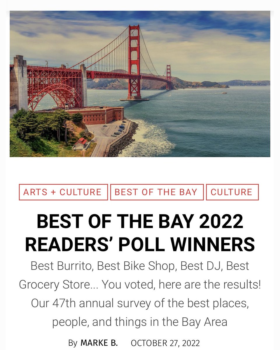 DeathGuildTwts's tweet image. Death Guild wins "Best Dance Party" in the 47th annual Best of the Bay 2022 poll!

Congrats to Decay, Joe Radio, Melting Girl, and Sage!

And congrats to DNA Lounge for winning "Best Nightclub"!

Thanks to everyone for your support!

48hills.org/2022/10/best-o…