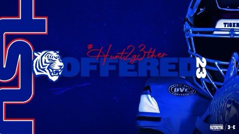 Jacorris Foreman (@3gocrazyy) on Twitter photo Blessed to receive a D1 offer from Tennessee State University! #GoTigers
<a href="/coachbowdown58/">Joe Bowden</a> <a href="/TSUTigersFB/">Tennessee State Football</a> <a href="/emilee_smarr/">Emilee Smarr</a> <a href="/ZBlostein247/">Zach Blostein</a> <a href="/Clinte103/">GED Clint</a> <a href="/Andrew_Ivins/">Andrew Ivins</a> <a href="/ESPNTop63/">ESPN Top 63</a>
@SWiltfong247 <a href="/RivalsFriedman/">Adam Friedman</a> <a href="/ForexxManny/">Coach ForexxManny</a> <a href="/AllenTrieu/">Allen Trieu</a> <a href="/EraPrep/">New Era Prep</a> <a href="/_CoachSWANSON/">Riley Swanson III</a> <a href="/HBANKS03/">Hikeem Banks</a> <a href="/EddieGeorge2727/">Eddie George</a> Blessed to receive a D1 offer from Tennessee State University! #GoTigers
<a href="/coachbowdown58/">Joe Bowden</a> <a href="/TSUTigersFB/">Tennessee State Football</a> <a href="/emilee_smarr/">Emilee Smarr</a> <a href="/ZBlostein247/">Zach Blostein</a> <a href="/Clinte103/">GED Clint</a> <a href="/Andrew_Ivins/">Andrew Ivins</a> <a href="/ESPNTop63/">ESPN Top 63</a>
@SWiltfong247 <a href="/RivalsFriedman/">Adam Friedman</a> <a href="/ForexxManny/">Coach ForexxManny</a> <a href="/AllenTrieu/">Allen Trieu</a> <a href="/EraPrep/">New Era Prep</a> <a href="/_CoachSWANSON/">Riley Swanson III</a> <a href="/HBANKS03/">Hikeem Banks</a> <a href="/EddieGeorge2727/">Eddie George</a>