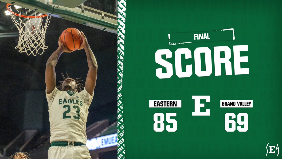 FINAL | EMU 85 - GVSU 69

#EMUEagles | #TimEtoSoar