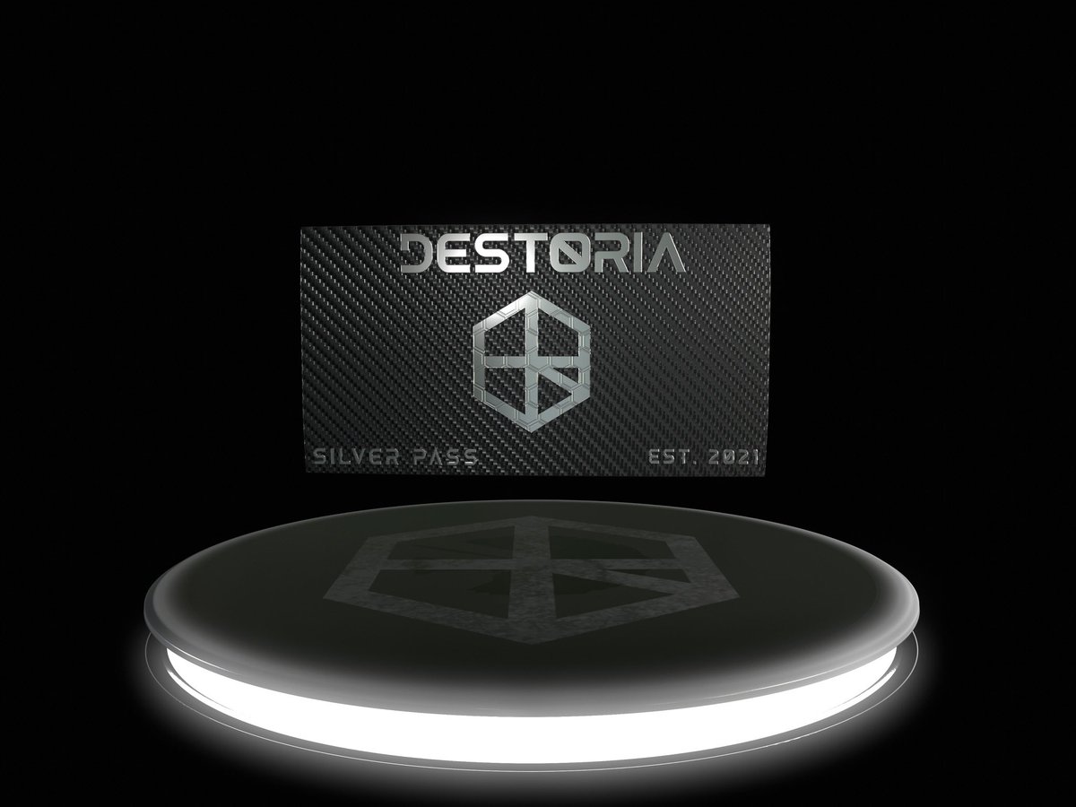 Destoria_io's tweet image. Silver Pass

The silver pass will include everything offered by the powerful bronze pass and take it to the next level. With additional assets &amp;amp; even more access to Destoria's ecosystem you will be ready for every phase of development as we build. 

#Destoria #FoundersPass #NFT