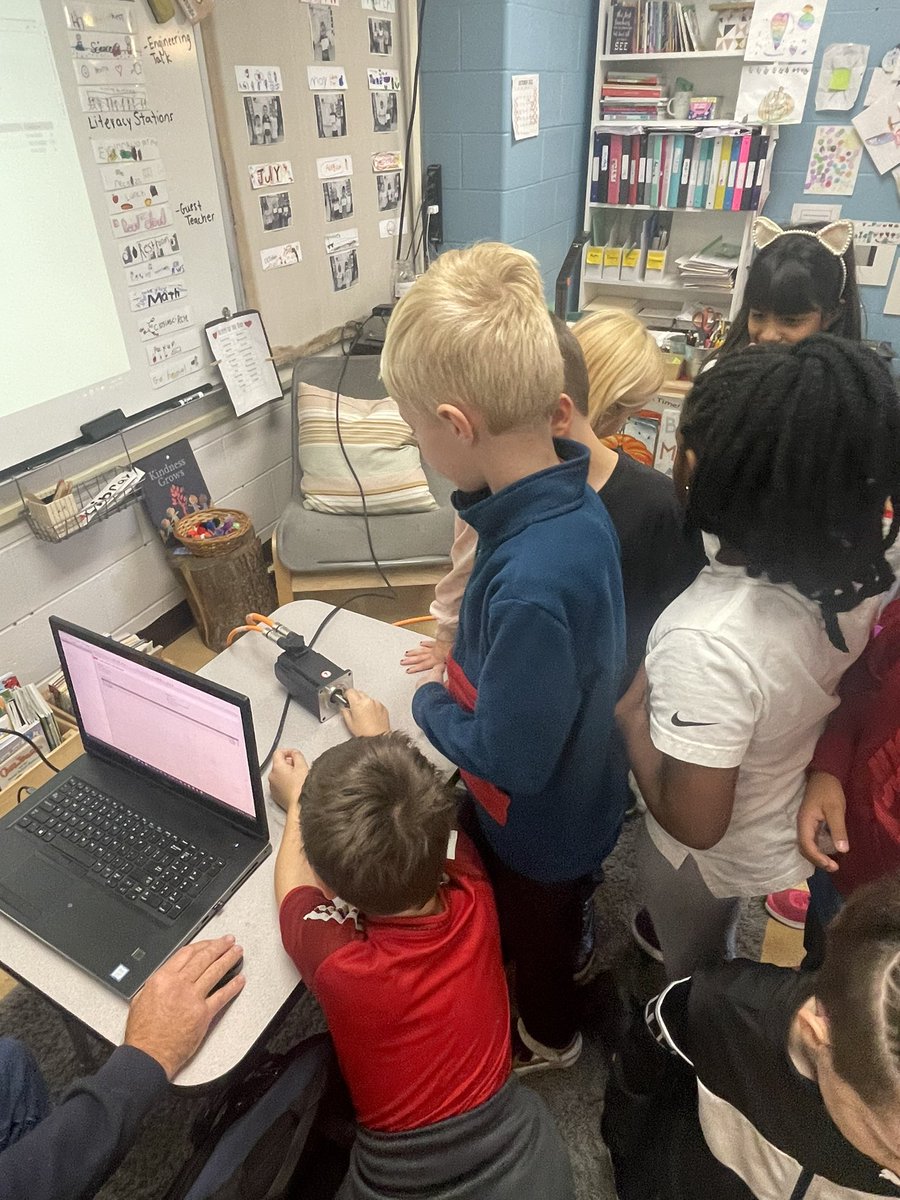 Thank you, Mr. Swisher! We loved learning about your work and play as an electrical engineer! <a href="/HeritageECS/">Heritage Early Childhood School</a> #WEareLakota #hecsmagic