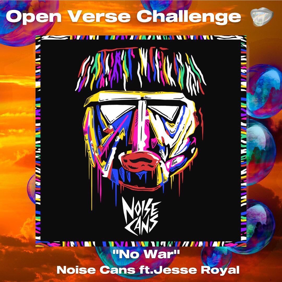New Open Verse Challenge 🎤🔥

You can drop your own verse on <a href="/NoiseCans/">Noise Cans</a>’ “No War” ft. <a href="/JesseRoyal1/">ROYAL</a> NOW on mayk✌️