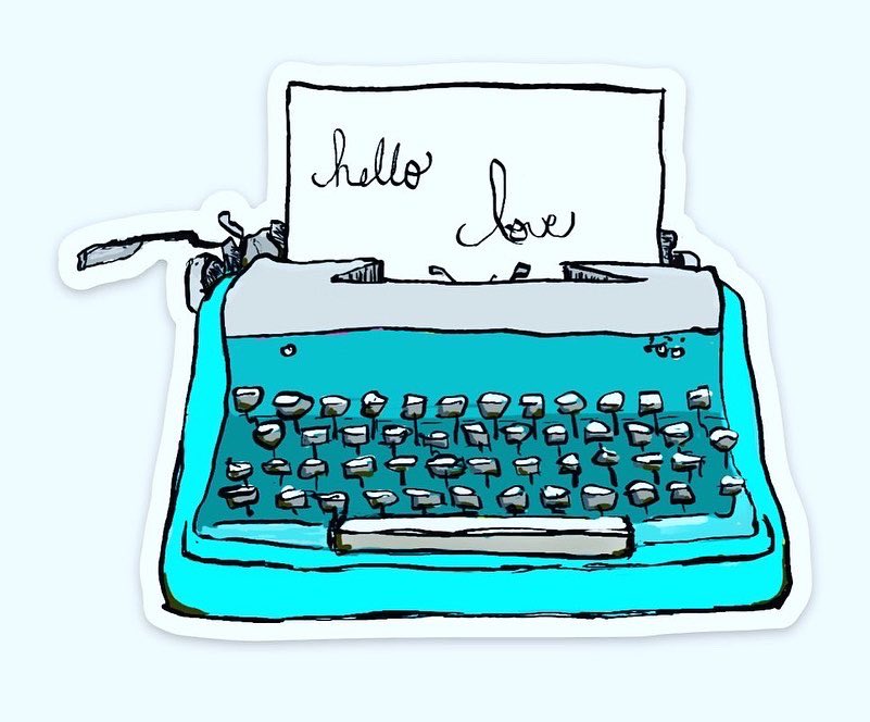 GiveAndEngage's tweet photo. Hey everyone, new swag and stickers are live in the shop.  #sweatshirt #hoodie #cats #sticker #oldschool #typewriter #hellohappy #makehappy #fall #spookyseason https://t.co/JSHc4iJzJe