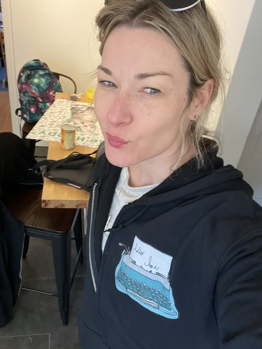 GiveAndEngage's tweet photo. Hey everyone, new swag and stickers are live in the shop.  #sweatshirt #hoodie #cats #sticker #oldschool #typewriter #hellohappy #makehappy #fall #spookyseason https://t.co/JSHc4iJzJe
