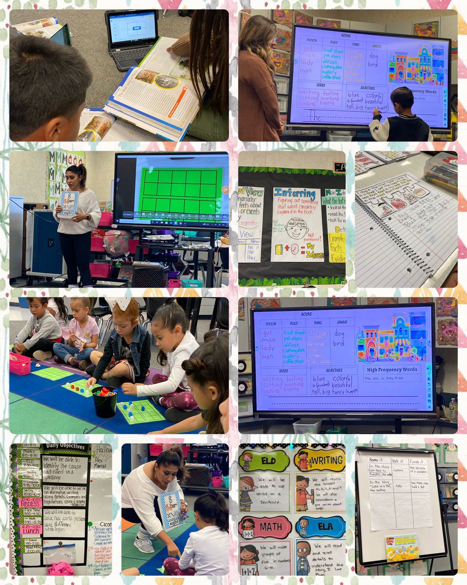 A lot of hands-on, engaging activities going on @Columbia_VVUSD during our ELD Strategy Spotlight Walkthroughs! Standout strategies include structured collaboration & small group tasks, manipulatives, visuals & graphic organizers to build language. 👏🏼👏🏼