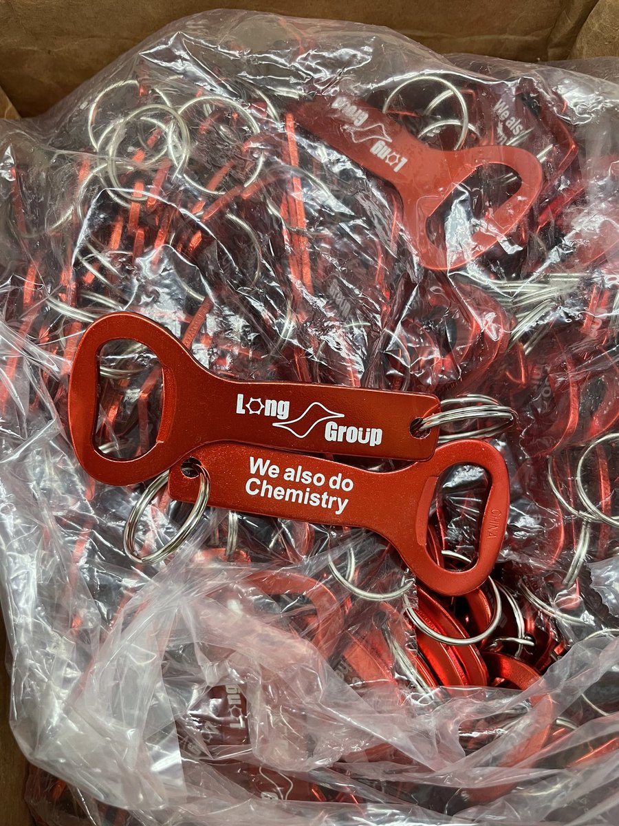 I ordered bottle openers with the Long Group logo, but I got too many because the smallest number I could order was 250. Does anyone happen to want one…?