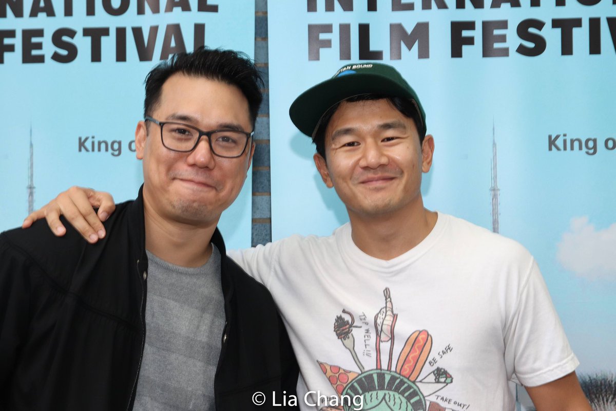 ChenXiHao's tweet photo. I’m glad @ronnychieng got to portray Det. Jack Yu because he’s committed, humbled and supportive with my and Henry’s vision. 

Super grateful for the OGs and my peers to give me their trust, guidance and love. 

Thank everyone who attended yesterday @NYshorts https://t.co/PmZAX6vax9
