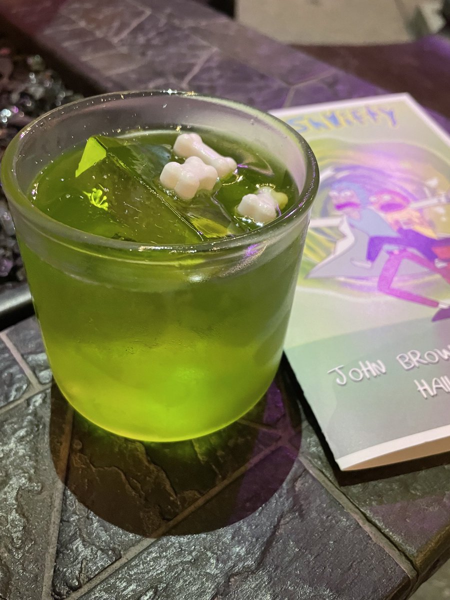 ⁦<a href="/jbuglawrence/">John Brown's Underground</a>⁩ has a Halloween menu - Vat of Acid pictured.

Don’t miss out!