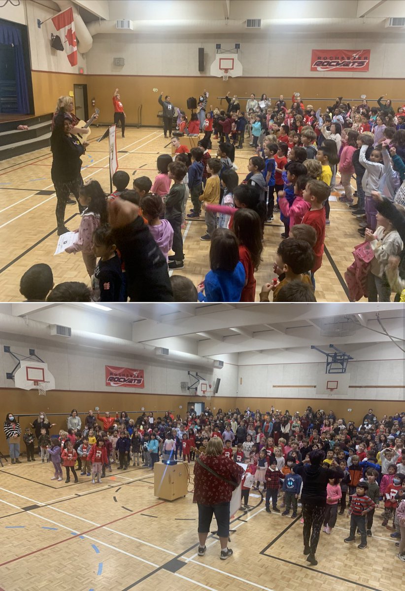 Rochester’s  first Recognition Assembly was a hit! ❤️