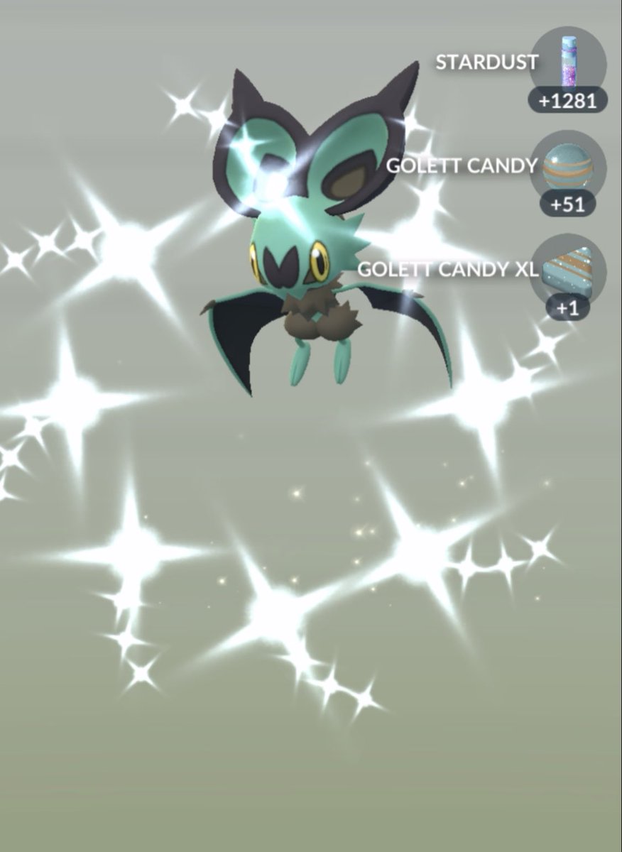 mrlongelote's tweet photo. Hatched my second shiny Noibat to complete the family!! Also got my shiny Shuppet #3! Nice little haul today ✨🤩 #PokemonGO #ShinyPokemon #ShinyNoibat #ShinyShuppet https://t.co/4Tb1Wi0z4t