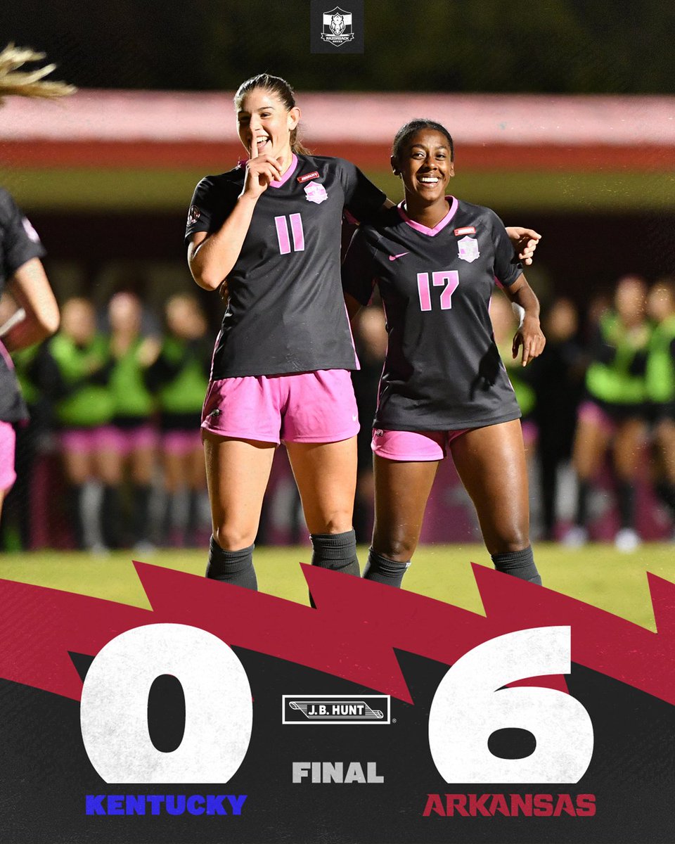 RazorbackSoccer's tweet photo. Thanks for coming out, Kentucky https://t.co/vb77vRCrgW