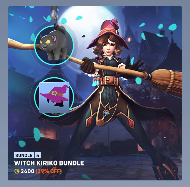IM GIVING AWAY SOME WITCH KIRIKO BUNDLES THANKS TO <a href="/PlayOverwatch/">Overwatch</a>!!🤍
 
TO ENTER:
🦊 Follow <a href="/Aspen_OW/">Aspen</a>
🦊 Like &amp; Retweet
🦊 Comment your favorite hero

Winner selected on Halloween! GL🎃