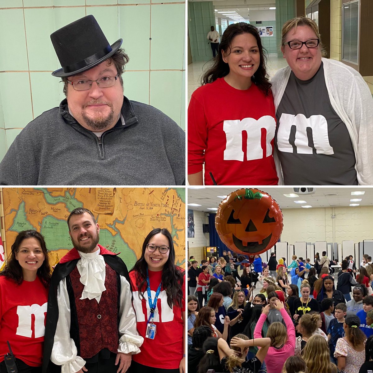 JP_the_AP's tweet photo. Having a ball at our annual Boo Bash!! One school, one community, one team! @strickerpride @LPhillipsFriend @bradley_bbauer3 @SantosBCPS #strickerpride #gogenerals https://t.co/s1gT24rP49
