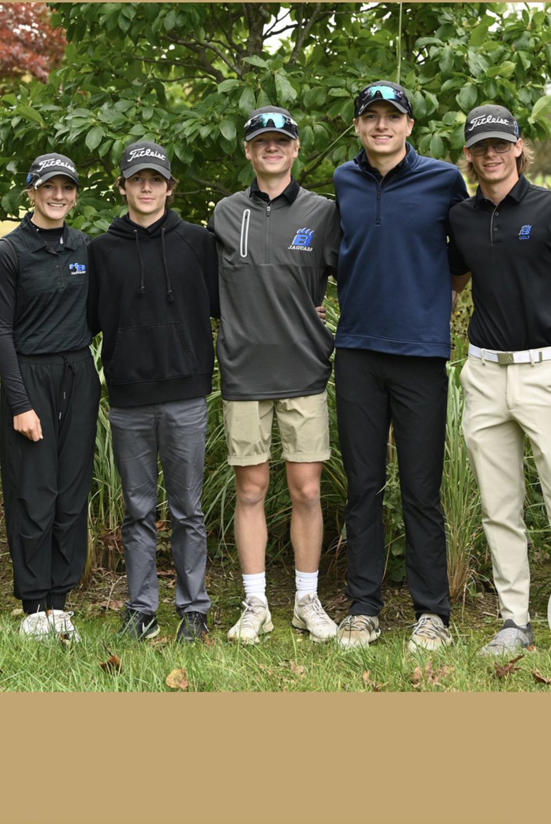 Congrats to <a href="/McKenzieJagGolf/">McKenzie Miller</a> and <a href="/EliDuncan14/">Eli Duncan</a> for making the Honorable Mention All-District Team!! We return all 5 juniors with a strong JV team!Looking forward to see who improves in the off-season! Go Jags!!