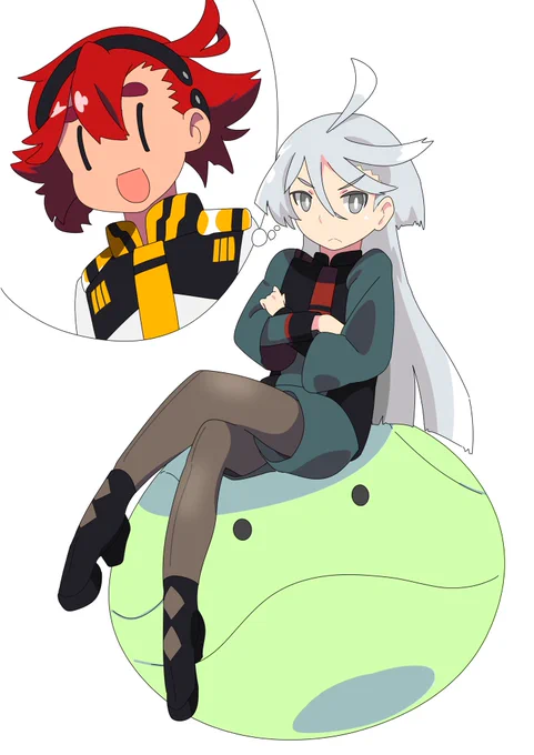 スレッタちゃんとミオリメ…ミヨリネ…ミリヨネ…ミリオネ…ミオリネちゃん 