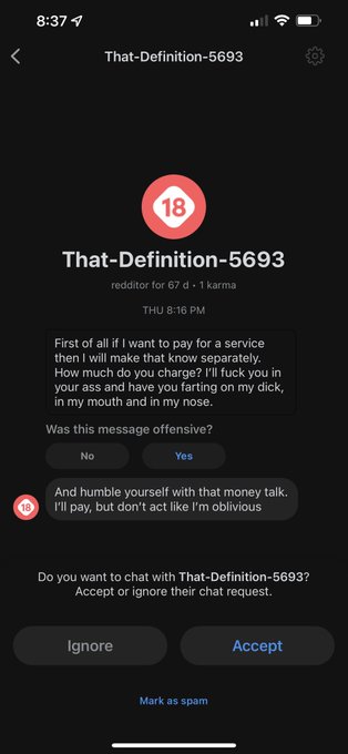 What an incel 🙃 https://t.co/c4HATFi9rt