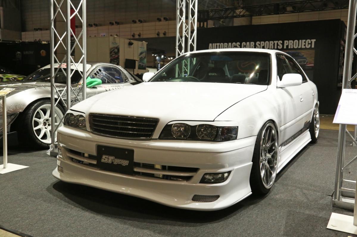 tokyoautosalon's tweet photo. 【東京オートサロン2022 出展車両】
出展者名:ST-garage
車両名:ST-GARAGE JZX100 CHASER
Base:チェイサー
🏎オンラインオートサロン🏎
↓ Please click here ↓
https://t.co/YC6tvv7fyd
#STgarage #トヨタ #チェイサー
#tokyoautosalon #autosalon
#東京オートサロン #オートサロン #TAS2022 https://t.co/2R0VS5TIIA