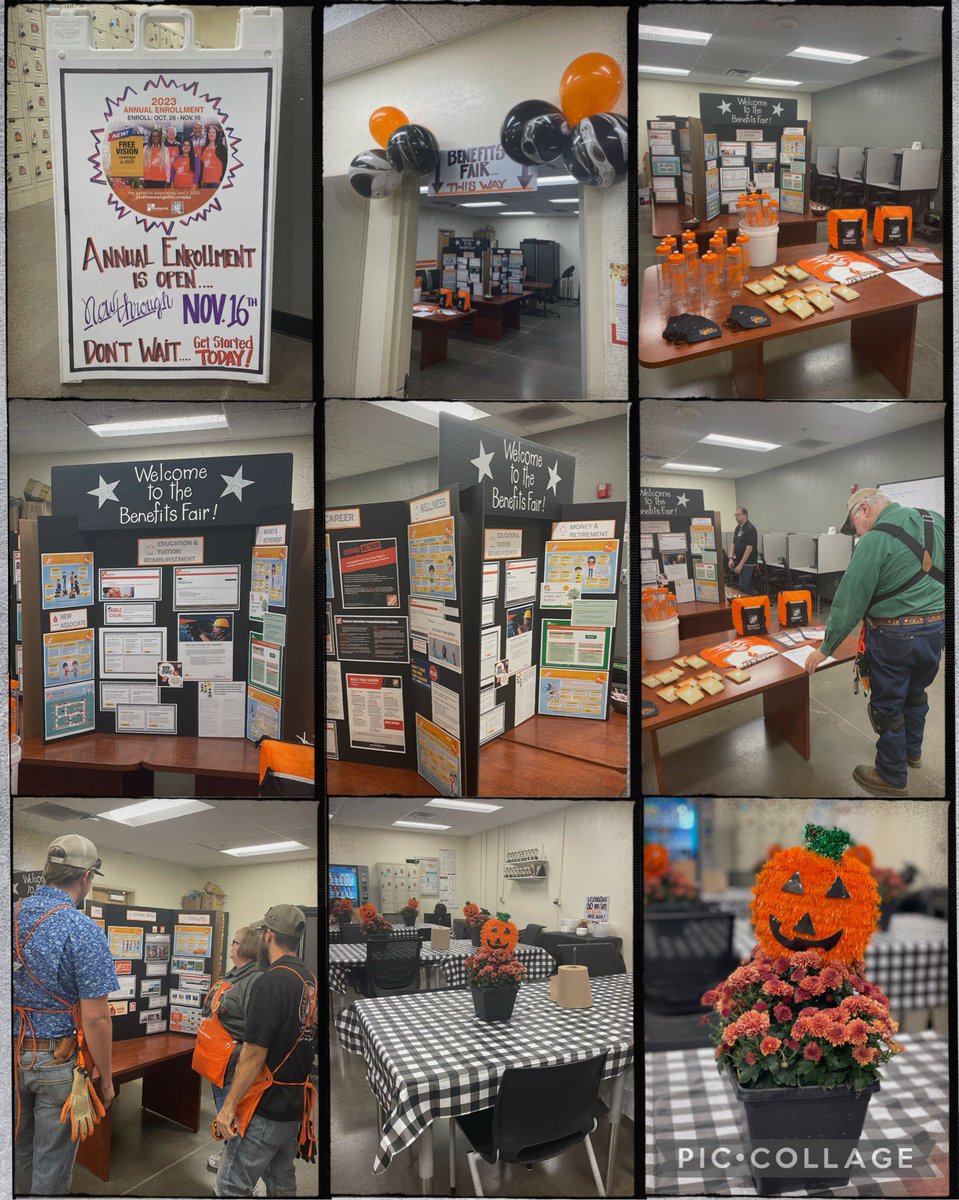 ⭐️Benefits Fair 2022⭐️ officially kicked off at #6581 yesterday! We love Taking Care of Our People and we love highlighting all of these great BENEFITS for our associates!!
#annualenrollment