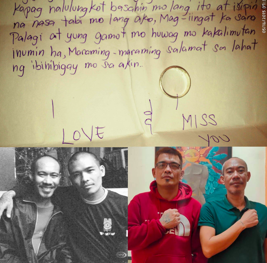 JerryGracio's tweet photo. He sent me letters, reminding me about my meds; he had my poem tattooed on his back, my name on his chest. Sinamahan niya ako sa mga laban sa buhay for 18 years. Sa panahong kay iksi ng pananalig natin sa pag-ibig, hindi na masama ang 18 years. https://t.co/fhCDSjbS2A