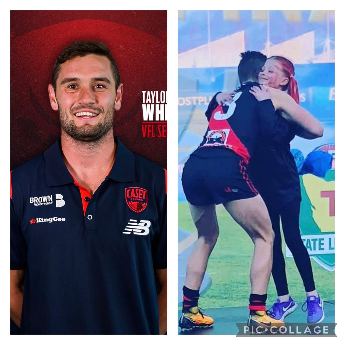 Well done lad , super player and now your hard work aspiring to be best coach you can has taken you to coach a VFL side @CaseyDemonsFC .. all the best @twhitford3 #vfl #no3