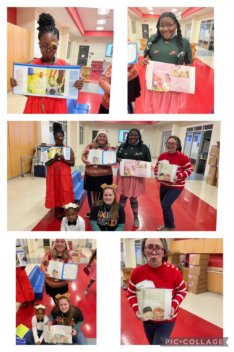 Third Grade’s take on Book Costumes, HMH style, Marisol McDonald Doesn’t Match. We have 3 different Marisol’s (beginning, middle, and end) plus the pound dogs, and Otis. #literacynight <a href="/JCEScholars/">Jackson Creek</a> <a href="/SMossoTaylor/">Sabina Mosso-Taylor</a> <a href="/PSmith1328/">Patrina Smith</a> <a href="/RMFluellen/">Roderick Fluellen</a>