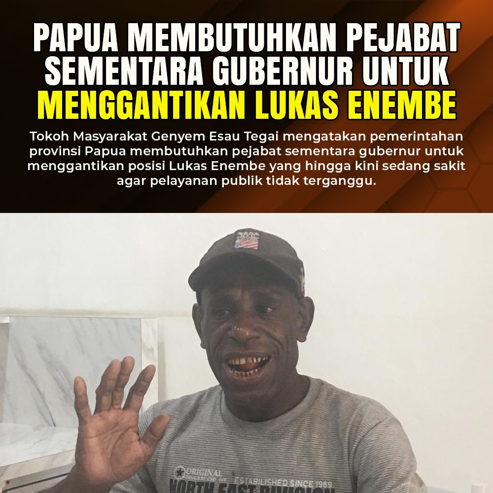 ilyas09770199's tweet photo. Papua membutuhkan pejabat sementara Gubernur untuk menggantikan Lukas Enembe...
#PapuaTidakButuhLukas https://t.co/yGJOT3RtXn