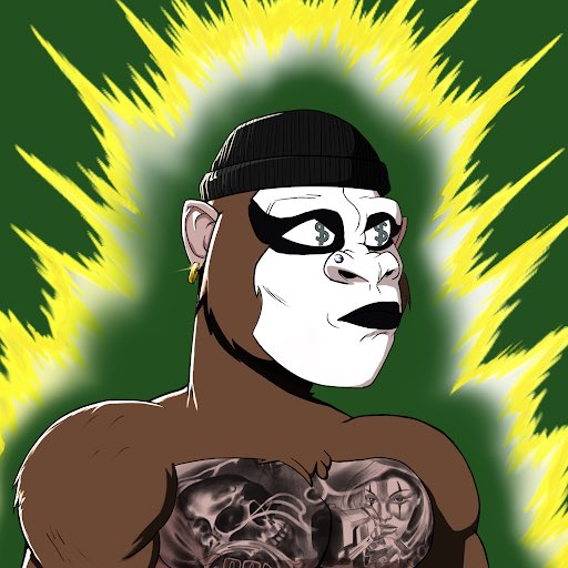 the80klabel's tweet photo. #NewNFTProfilePic NFT by @GANGSTA_KONG 🦍 Swept 🧹 This Rare Money 💰 👁 #DeadPresident 🚀 the Floor has some Gems 💎 Sitting Tuff 👀😏 #GKONG #GANGSTAKONGNFT #KEEPITG https://t.co/b4bGuPDyox