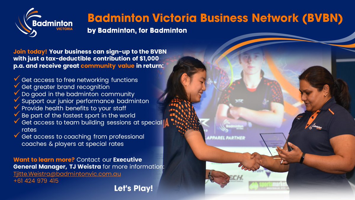 Badminton Victoria tweet media