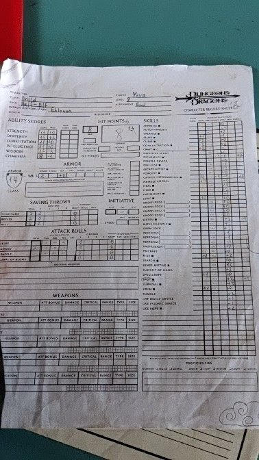 Friday's are for gaming with <a href="/DaVinciSkills/">DaVinciLifeSkills</a> <a href="/Empathy_School/">Empathy School</a> Creating new characters with the students (Oh and we are doing Halloween today)
#dnd #creating #TTRPGKids