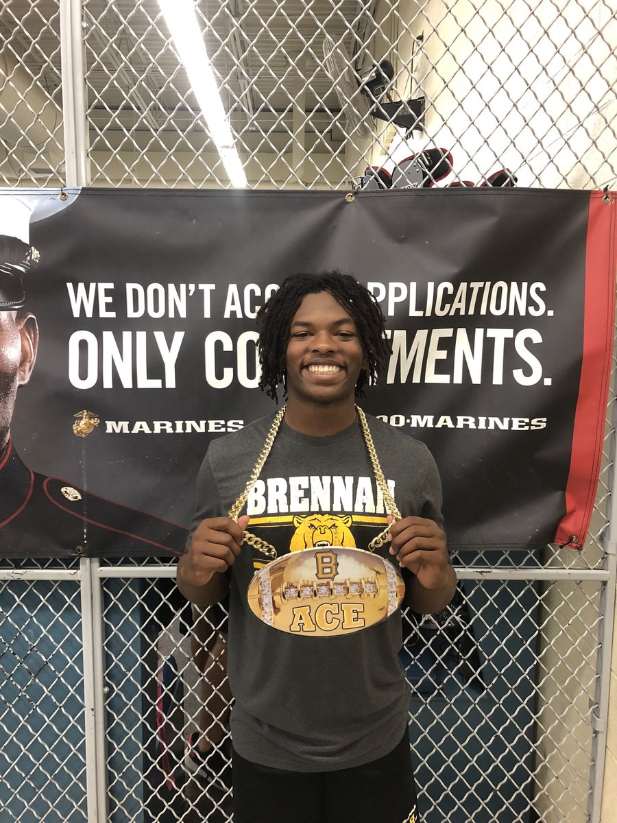 ACE of the week for Jason Love!!  Very much deserved for this top notch Student/Athlete.