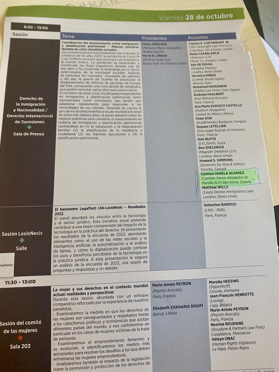 Carmen Varela · IAFL Fellow · Family Lawyer tweet media