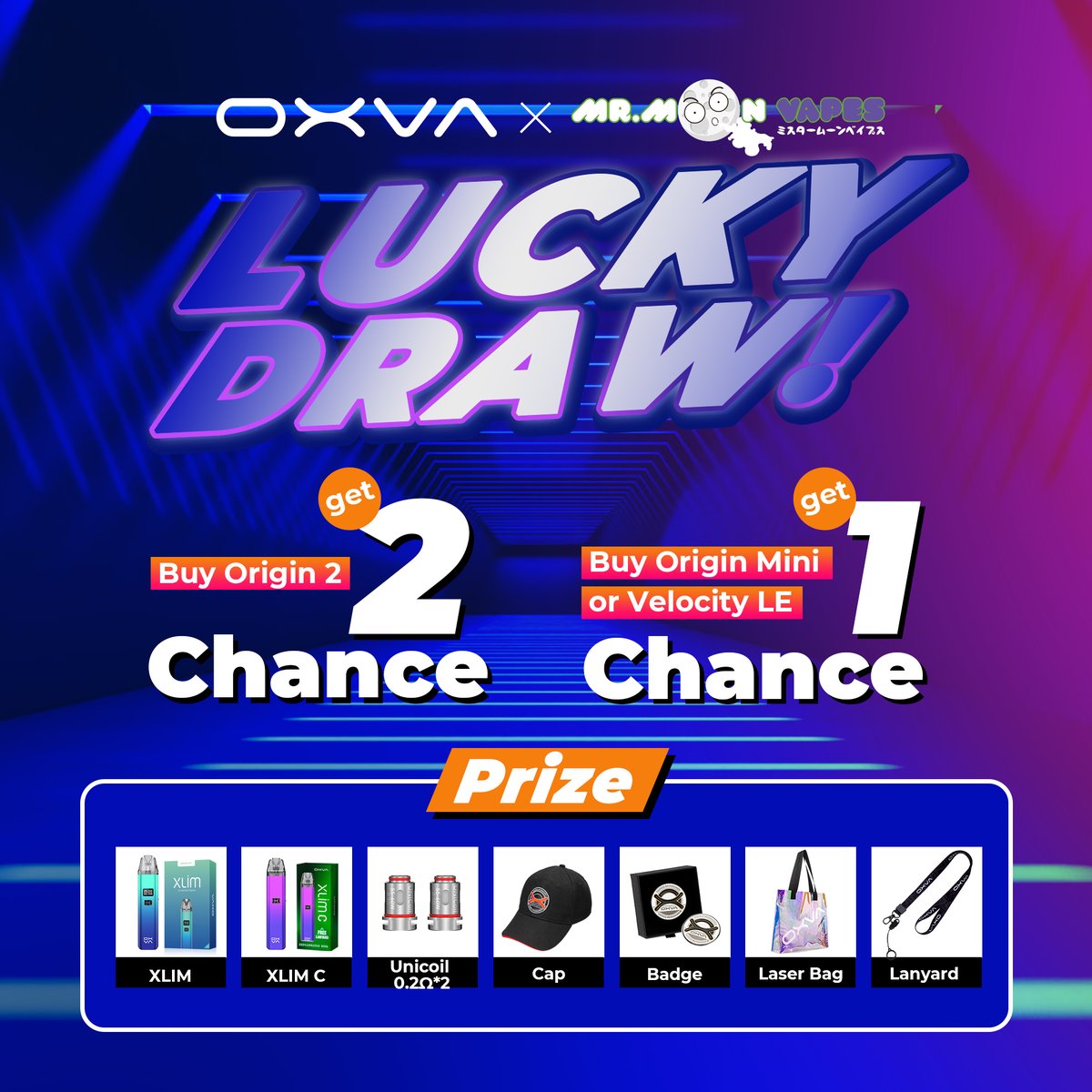 oxva_tech's tweet photo. OXVA からの無料ギフトを受け取りたいですか? 😎

🥳ORIGIN 2 を購入すると、2 つのラッキー ドローのチャンスが得られます

🥳ORIGIN MINIを購入すると、1 つのラッキー ドローのチャンスが得られます

店舗：@vapeyaokinawa

住所: Okinawa, Nakagami District, Chatan, 1-chōme−1−5 https://t.co/VujgE536lJ