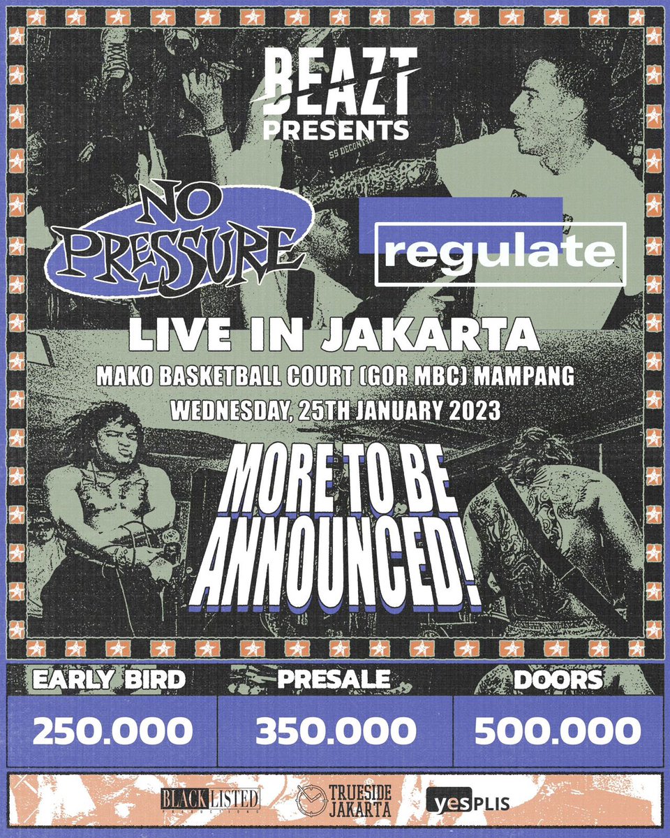 Early bird tickets go on sale tonight at 8