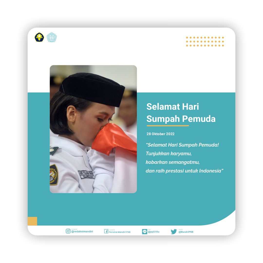 Salam Persma!

Kami Unit Kegiatan Mahasiswa Jurnalistik dan Redaksi Mandiri Keluarga Besar Mahasiswa Politeknik Negeri Bali

Mengucapkan: Selamat Hari Sumpah Pemuda