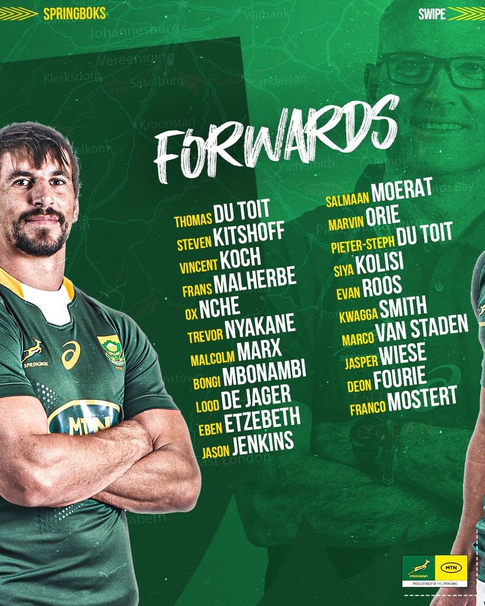 SARugbymag's tweet photo. An exciting mix named in the Springbok and SA ‘A’ squads for the Outgoing Tour 🇿🇦 https://t.co/7qjwRKpJck