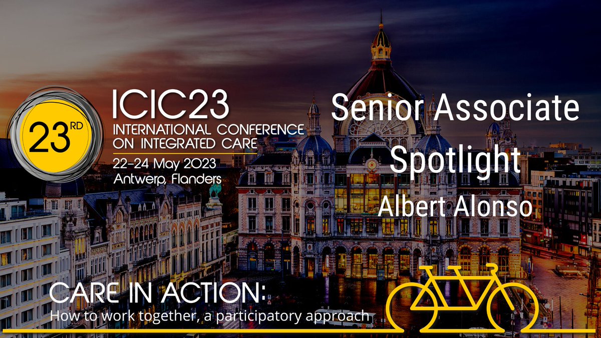 Interested in submitting an abstract to ICIC23? Hear from Albert Alonso of @hospitalclinic to hear why you should! 🔗bit.ly/3FlvmMM Submit your abstract ➡lnkd.in/eV9AdDvw @meetinflanders @ZorgVlaanderen @EHMAinfo @VlaamsApoNet @Eurocarers_info @WHO
