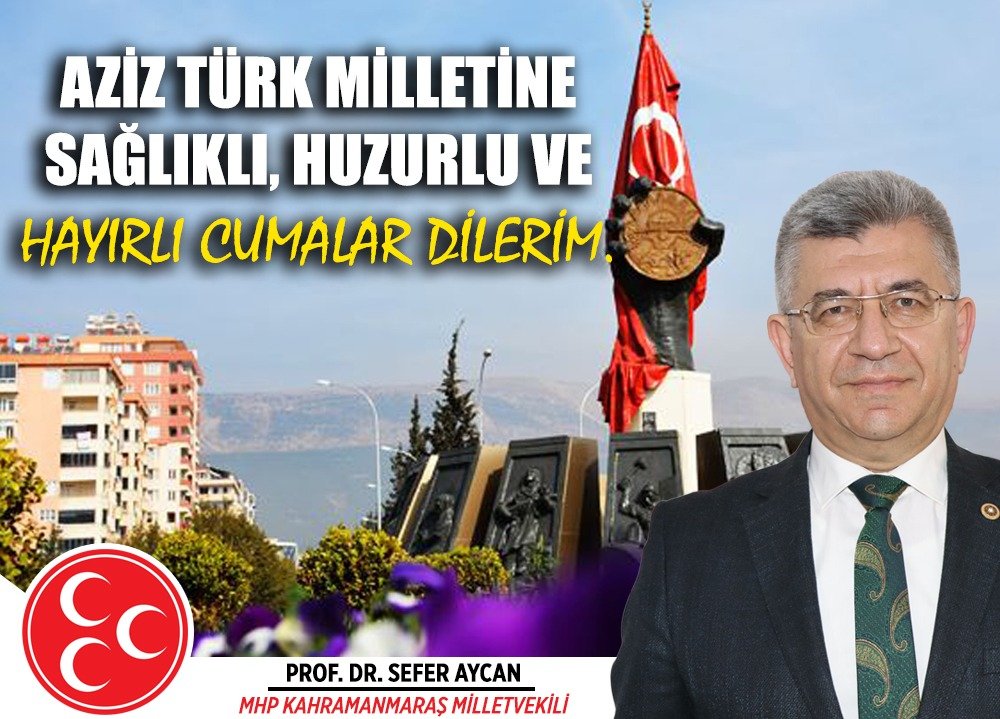 Aziz Türk Milletine sağlıklı,huzurlu, hayırlı cumalar dilerim. Dualarınız kabul olsun inşallah. #HayırlıCumalar