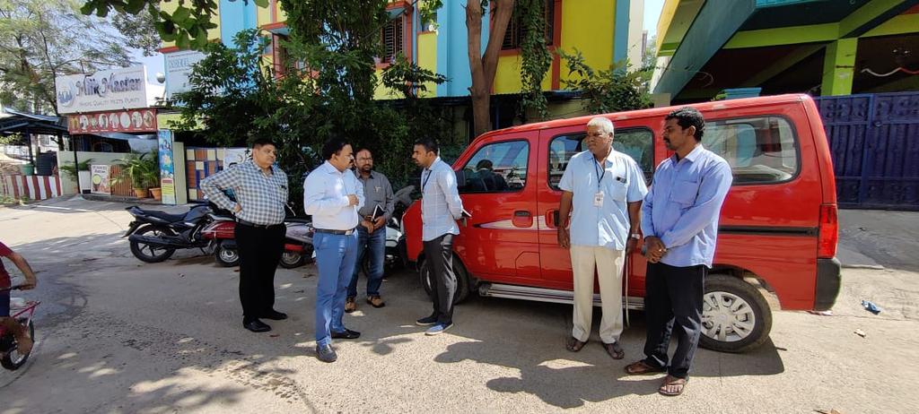 Inspectes shaikpet reservoir premises, golconda area &amp; OU colony in Div 3. Verified reservoir operation logs, quality of water during the supply. <a href="/hmwssbgmom3/">Chavhaan Mahender Nayak -O& M-Div-18, HMWSSB.</a> <a href="/Hmwssbdgmshkpet/">D Laxminarasimha - DGM, Shaikpet, Div III, HMWSSB.</a>, managers &amp; other present.
@KTRTRS <a href="/arvindkumar_ias/">Arvind Kumar</a> <a href="/TelanganaCMO/">Telangana CMO</a> <a href="/HMWSSBOnline/">HMWSSB</a> .