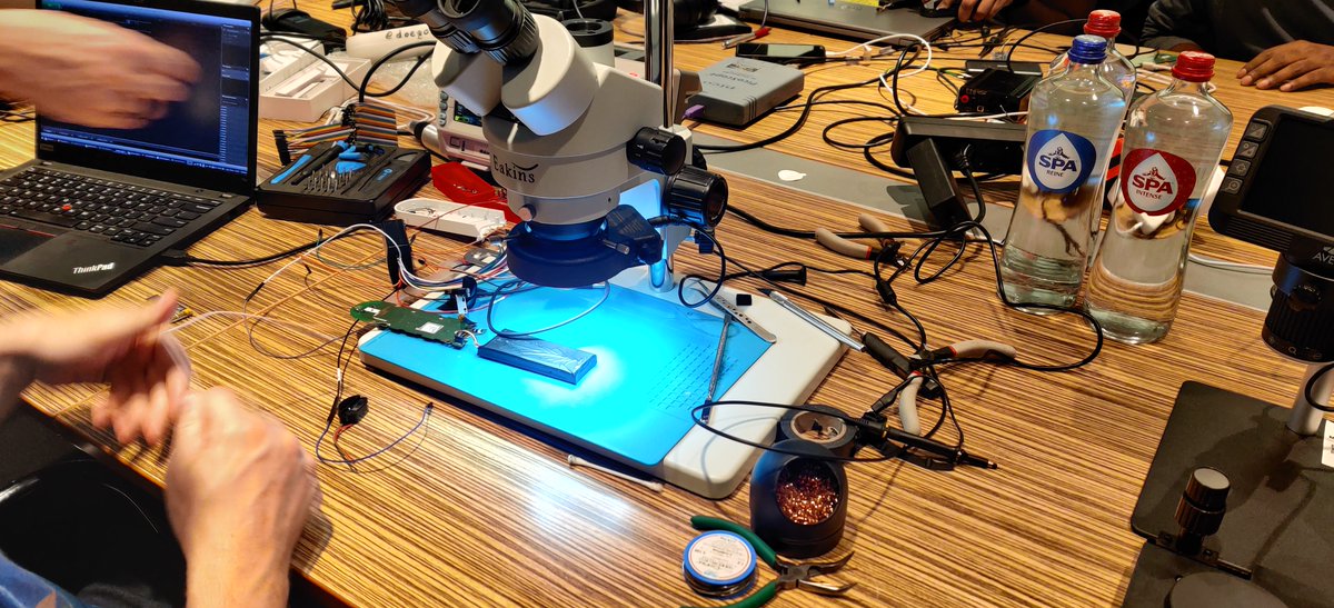 hardwear_io's tweet image. 🤓Did you know you can #hackfearlessly? Well that beauty from Parrot Drones has been broken down in a good way to discover #hardware #vulnerabilities same with your #Google Fitbit to Next Hub &amp;amp; even #Meta Oculus Quest 2

💡Discover more at #HardPWn @rfidiot 

#hw_ioNL2022