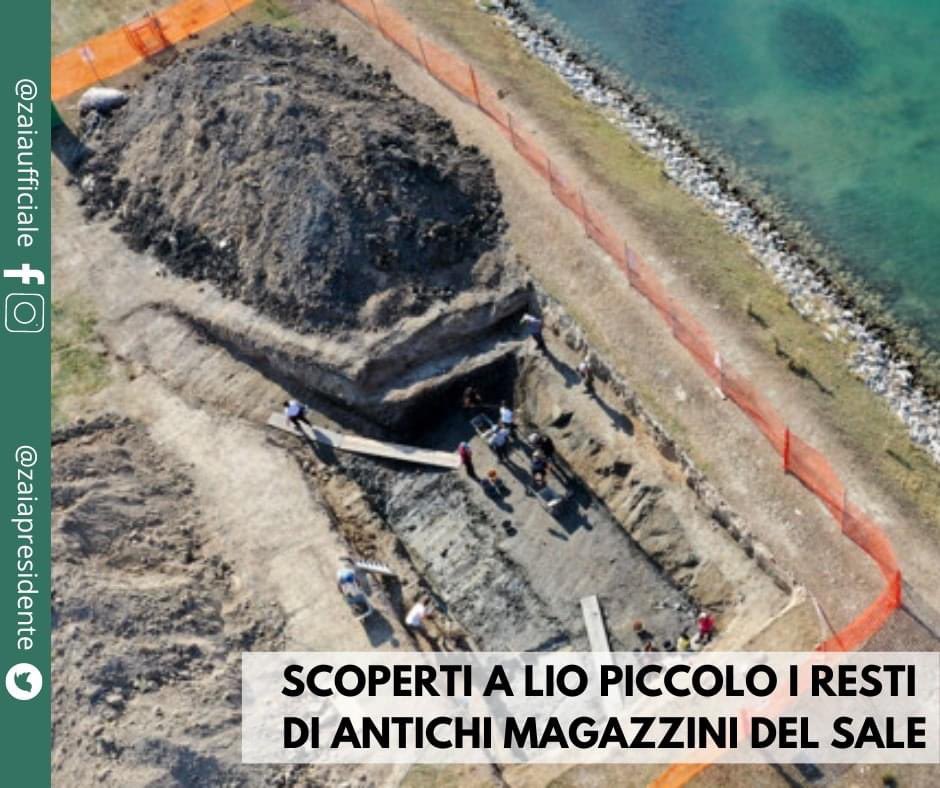 🟢🟢🟢 Il progetto "Vivere d’acqua" dell'Università Ca Foscari di Venezia ha portato alla luce un altro segmento dell’antica storia di Venezia, rivelando le monumentali strutture in legno di un edificio che doveva essere un magazzino per il sale di epoca romana a Lio Piccolo.