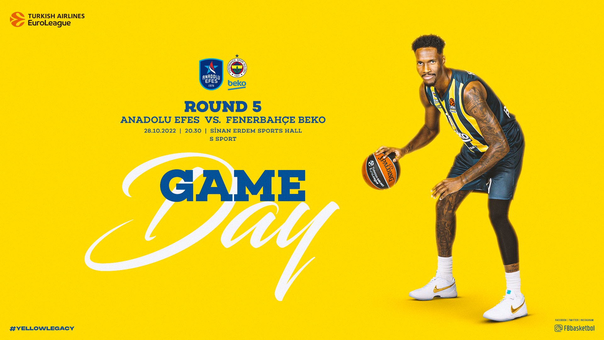 fenerbahçe beko efes maçı afişi