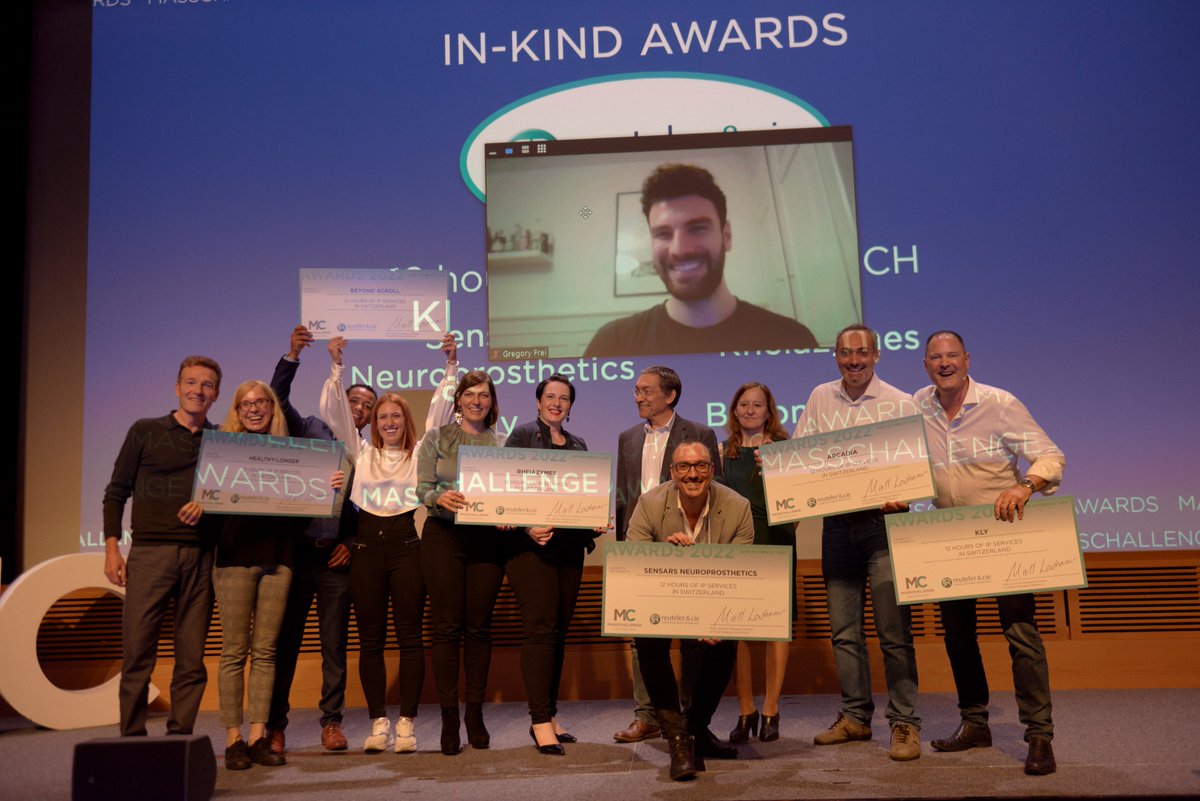 🥳🥳Amazing #awards evening yesterday! CHF 400'000 distributed! Congratulations to the 12 #cash winners, 13 in-kind prize winners, and the whole Experts Community! More outcomes soon, so keep posted here in the Swiss newsletter this Monday => more.masschallenge.org/newsletter
