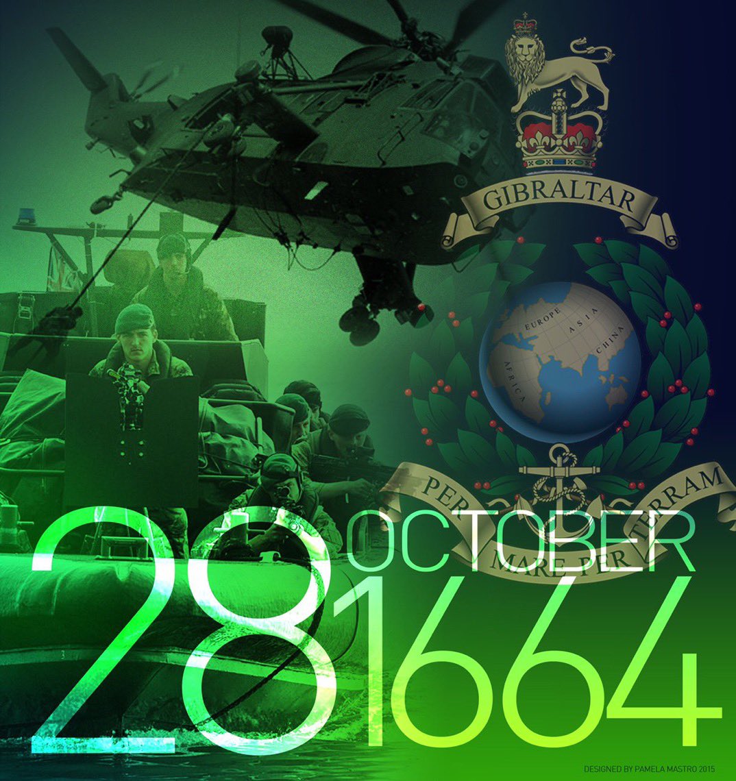 On 28 October 1664, King Charles II sanctioned the formation of the Duke of York & Albany’s Maritime Regiment of foot. Renamed in 1802 to @RoyalMarines We are proud to be part of the wider #RMfamily, and want to wish all Detachments and every #Royal a very Happy 358th Birthday