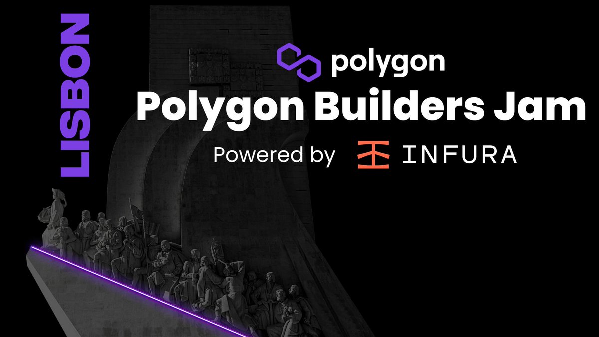 Good morning builders; we welcome all attendees to @0xPolygon #BuildersjamLisbon. Join us for a day of learning and networking with our community. PS Don’t forget to meet us at our booth.