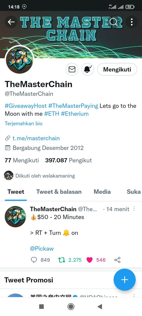 ditakung's tweet photo. @TheMasterChain @Pickaw Done https://t.co/sh8f1RKGKb