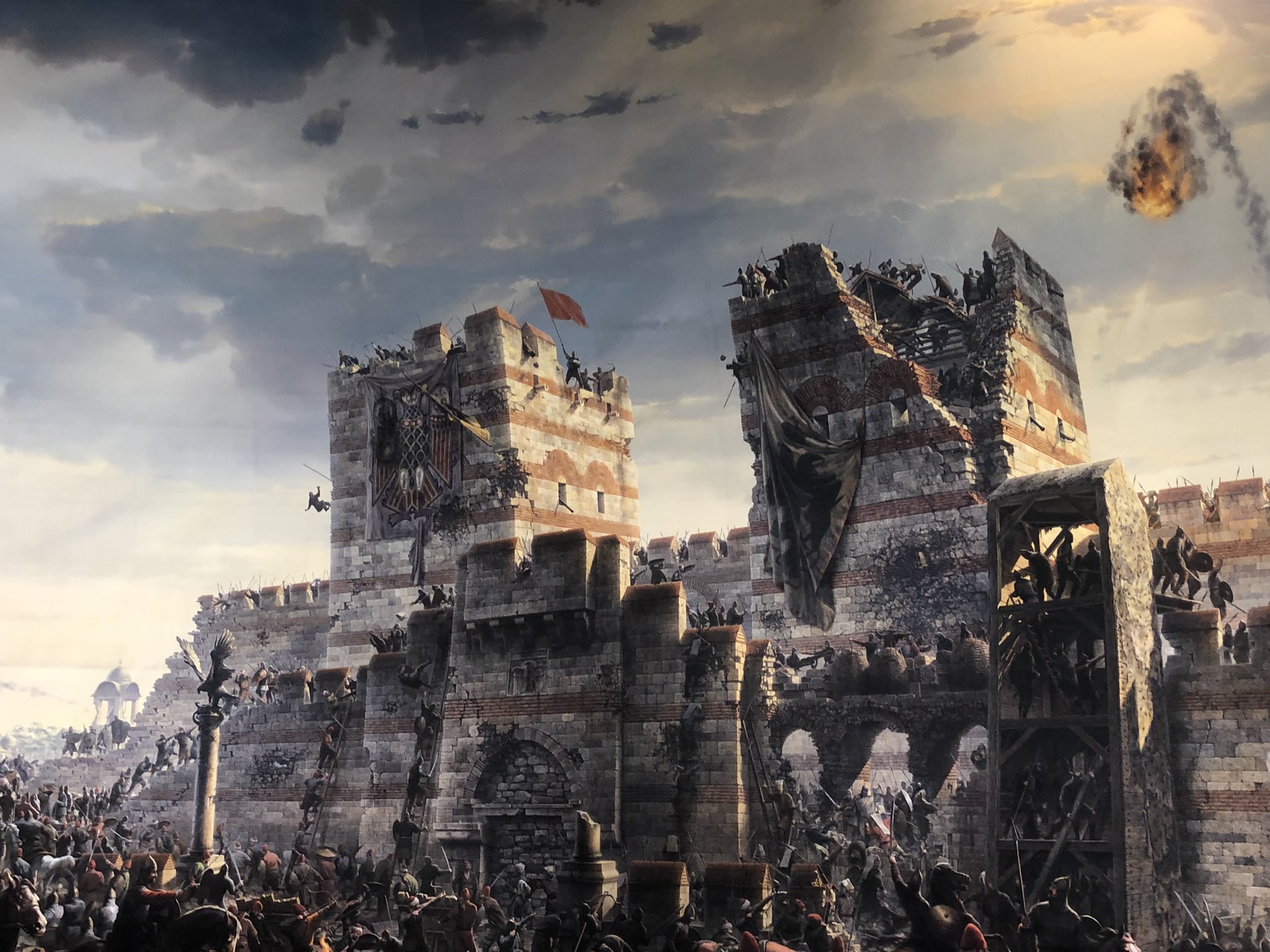 Anna Keay on Twitter "The giant Roman walls of Constantinople/Istanbul