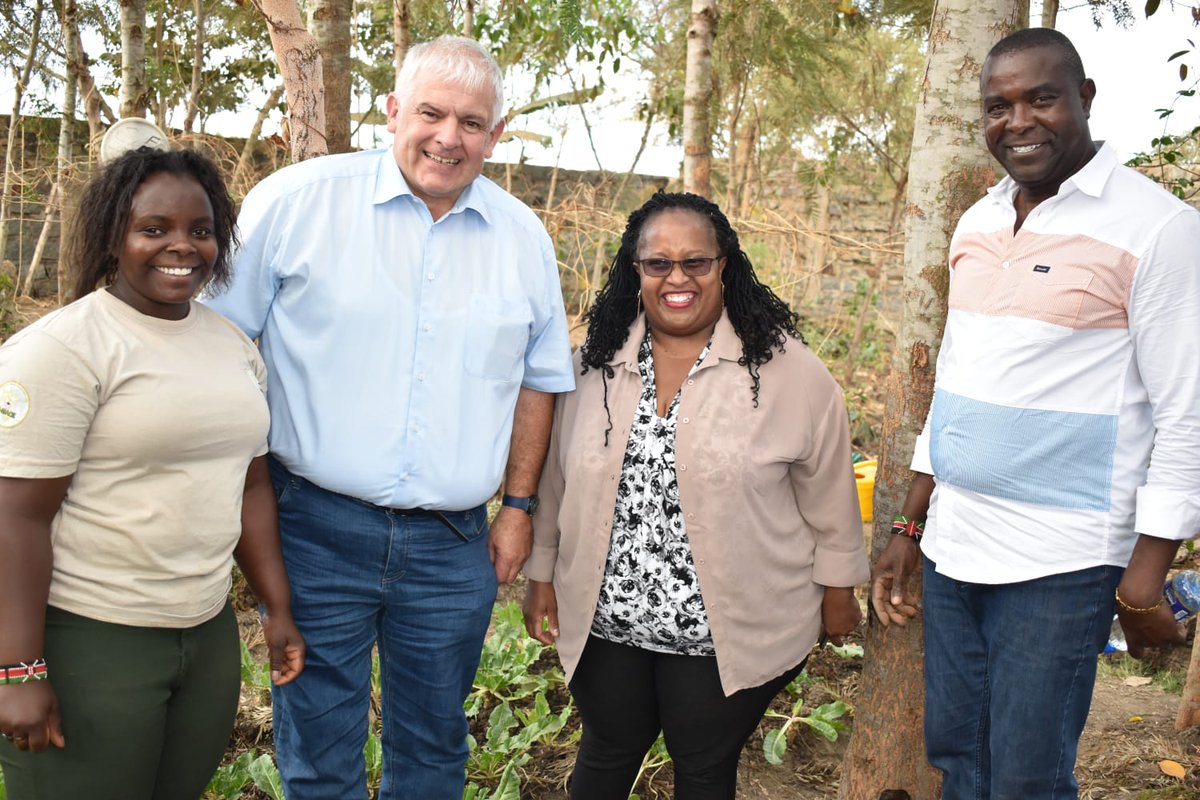 Agroecology for sustainable food systems!! What a day it was-27/10/2022 for the BIBA Kenya team as we engaged with the delegation from the German Parliamentary Committee of Agriculture at @GBIACK center, The team from Germany got to see the marvels of Agroecology.#Agroecology