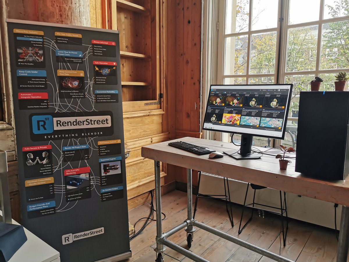 Want to see first-hand how RenderStreet works, or just to chat/say 'hi'?

Come today in the market, near the bar and meet us. 

#bcon22